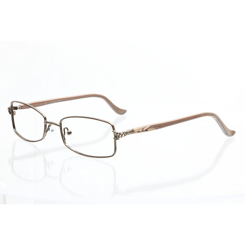 Marchon Tres Jolie105 Chocolate Shake 51-17-135 Eyeglasses FRAMES ONLY-GOOD-READ